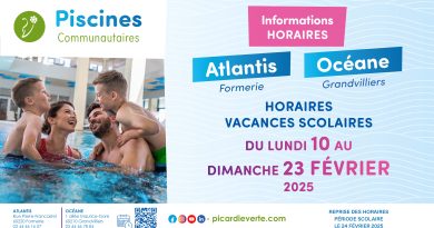 Piscine - Horaires de vacances