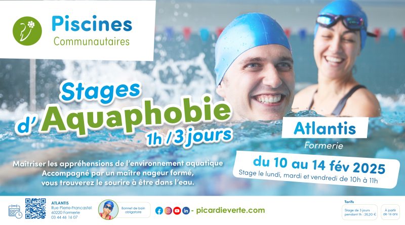 Stage Aquaphobie - Piscine Atlantis