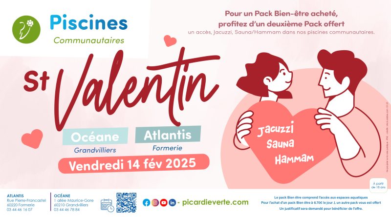 Offre saint valentin piscines Oise