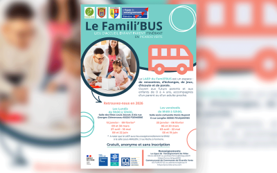 Le Famili’Bus : le lieu d’accueil enfant-parent itinérant en Picardie Verte
