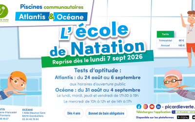 [Piscines] Reprise de l&rsquo;école de natation – Tests d&rsquo;aptitude