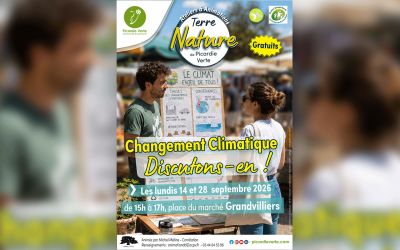 🌍 Atelier « Changement climatique : discutons-en ! » – Terre Nature – Grandvilliers
