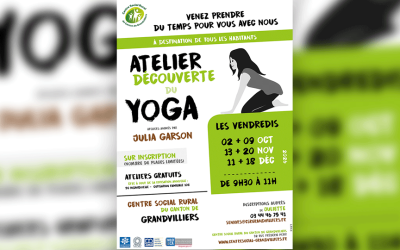 🧘♀️ Prenez un temps pour vous avec le yoga ! – Grandvilliers