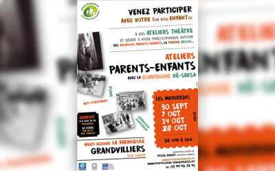 🎭 Ateliers parents-enfants : place au théâtre ! – Grandvilliers