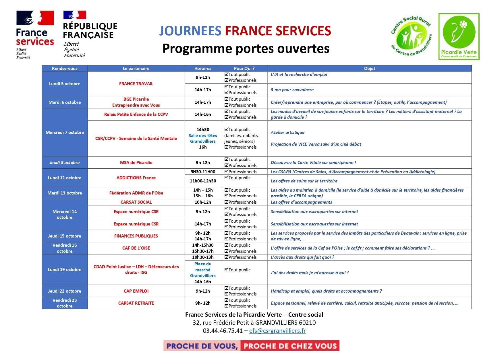 Journées france services