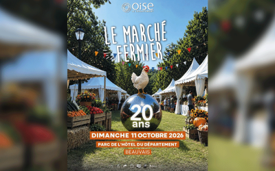 🌾 Le Marché Fermier de l’Oise fête ses 20 ans ! 🎉 – Beauvais